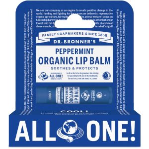 Dr. Bronner's Peppermint Organic Lip Balm 4 g
