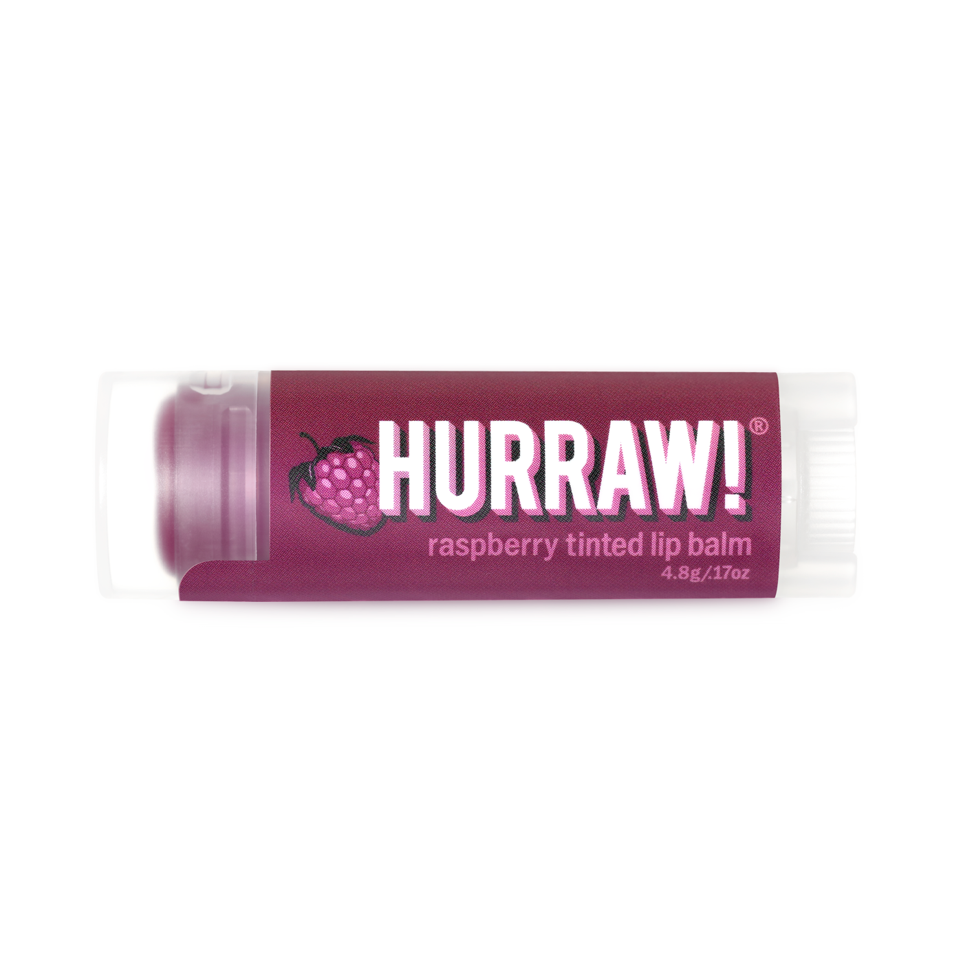 HURRAW! Lip Balm Raspberry Tinted