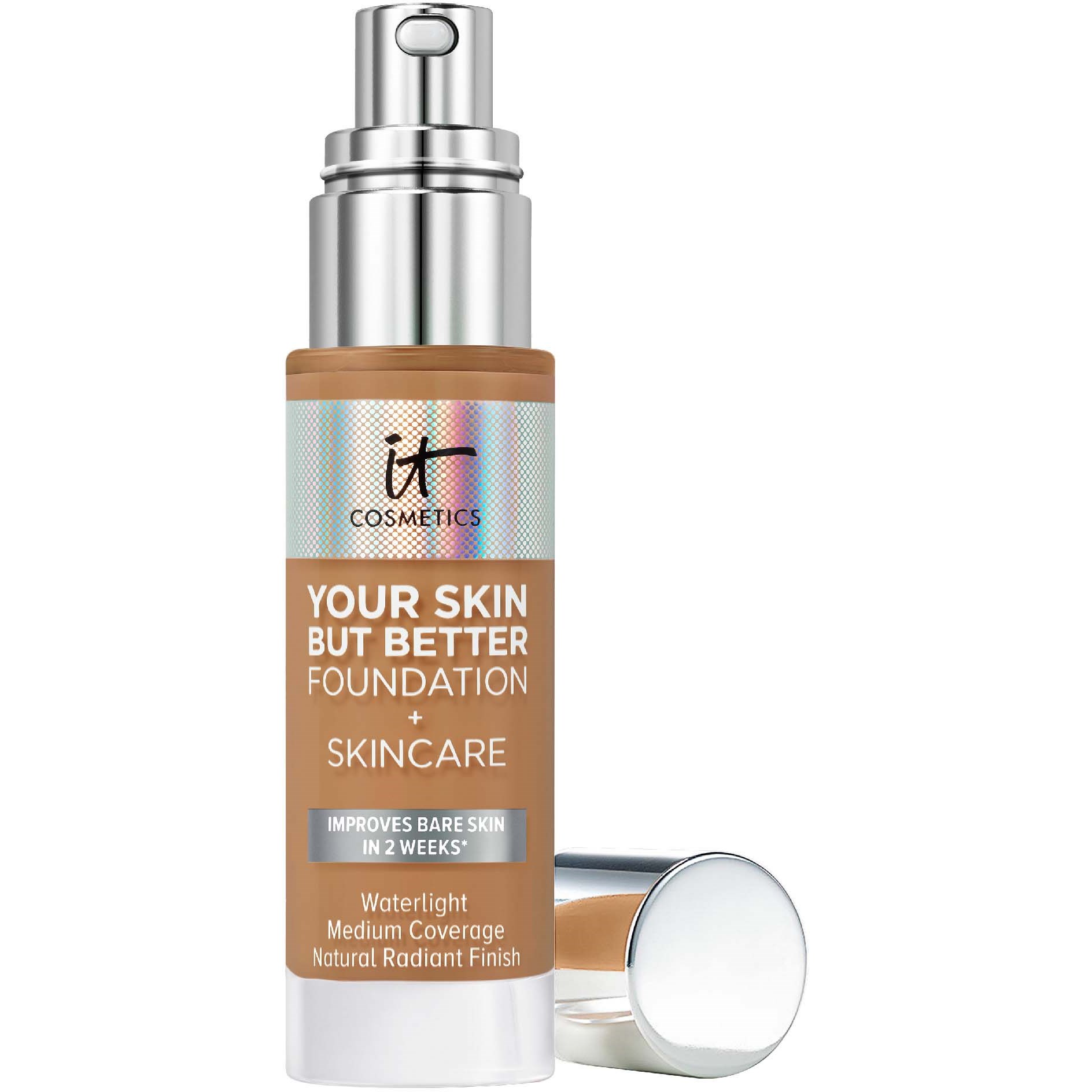 IT Cosmetics Your Skin But Better Foundation + Skincare 43 Tan Warm IT Cosmetics Your Skin But Better Foundation + Skincare 43 Tan Warm
