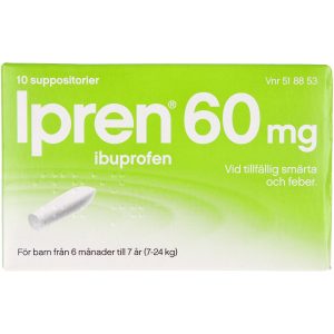 Ipren 60mg Suppositorium 10 st