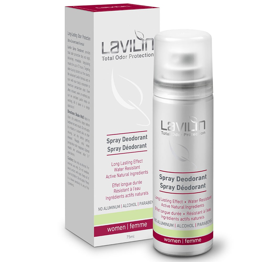Lavilin Spray Deodorant Women Probiotic 75 ml