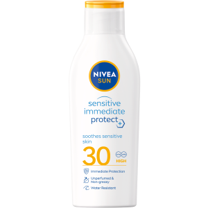 NIVEA Sun Immediate Protect Soothing Sun Lotion SPF30 200 ml