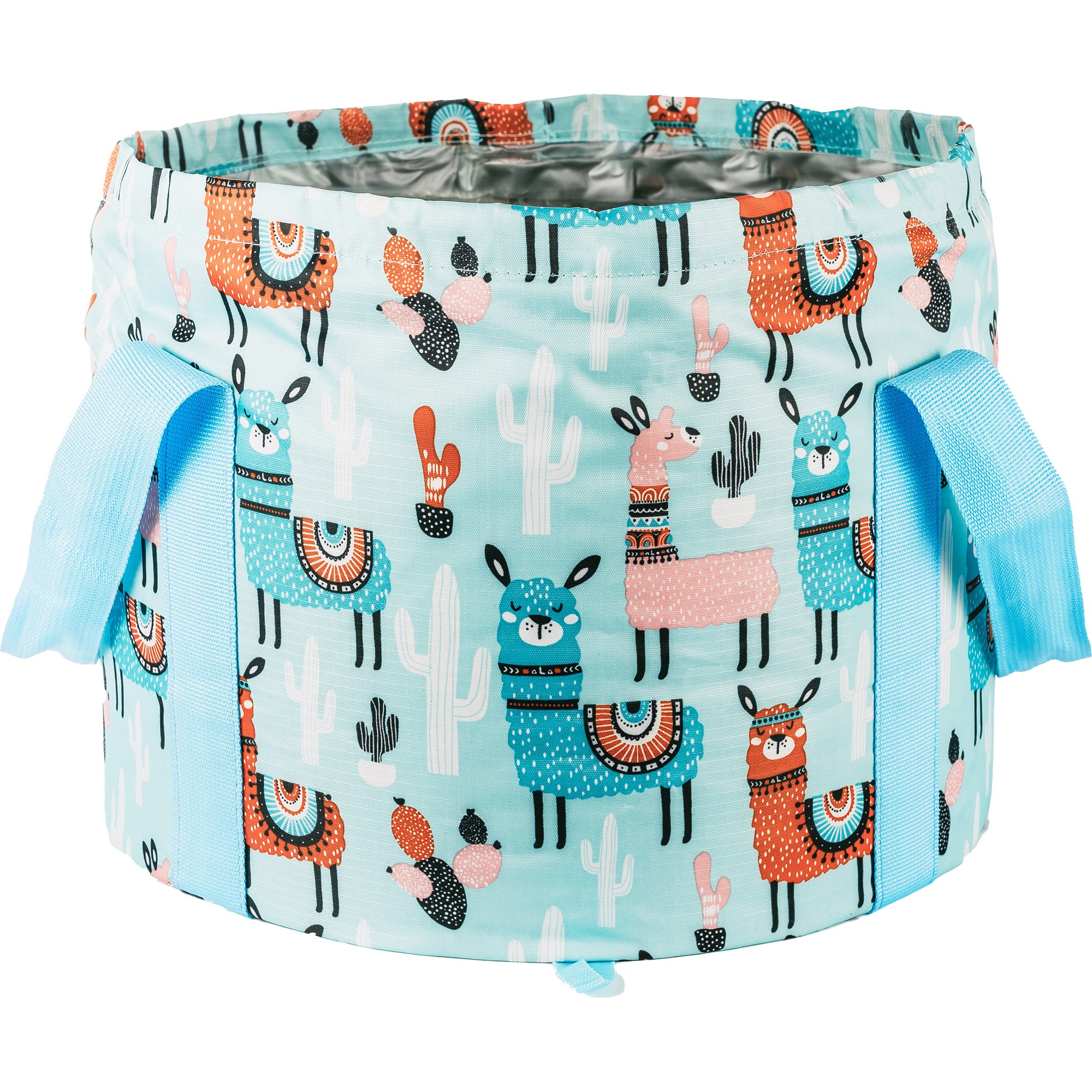 Palmetten Vikbart Fotbad Lama Turkos Palmetten Vikbart Fotbad Lama Turkos