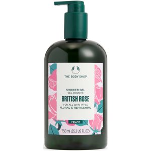The Body Shop British Rose Shower Gel 750 ml