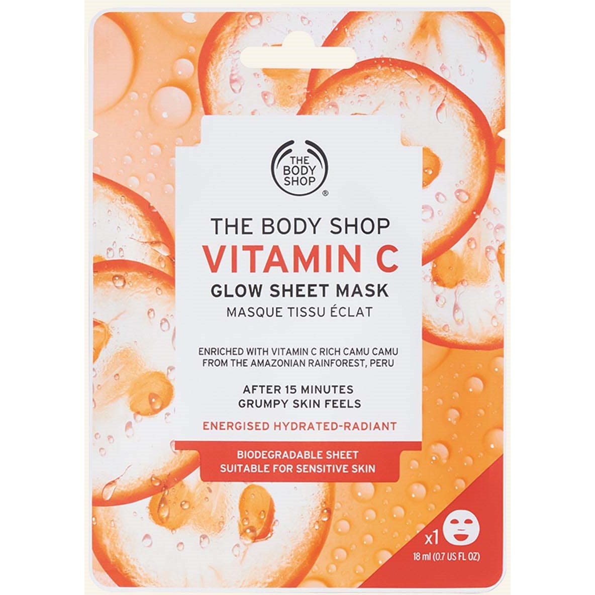 The Body Shop Vitamin C Sheet Mask 18 ml