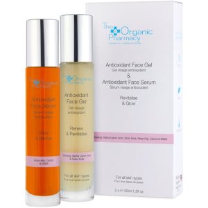 The Organic Pharmacy Antioxidant Face Serum + Antioxidant Face Gel 70