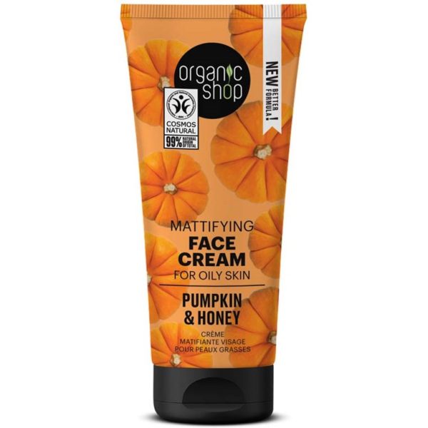 Organic Shop Mattifying Face Cream Pumpkin & Honey 50 ml