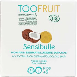 TOOFRUIT Sensibulle Dermatological Bar Pineapple-Coconut 85 g