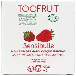TOOFRUIT Sensibulle Dermatological Bar Strawberry-Raspberry 85 g