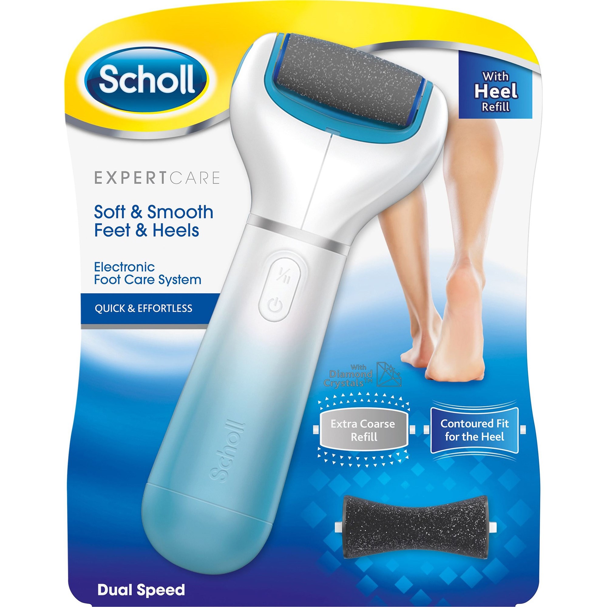 Scholl Electric Foot File Starter Pack